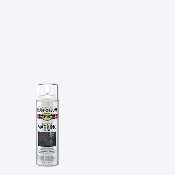 Rust-Oleum Professional 15 oz. Clear Inverted Marking Spray Paint