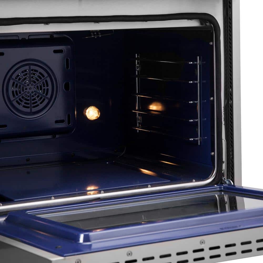 Massimo 48-inch Stainless Steel Dual Fuel Range with 8 Burners