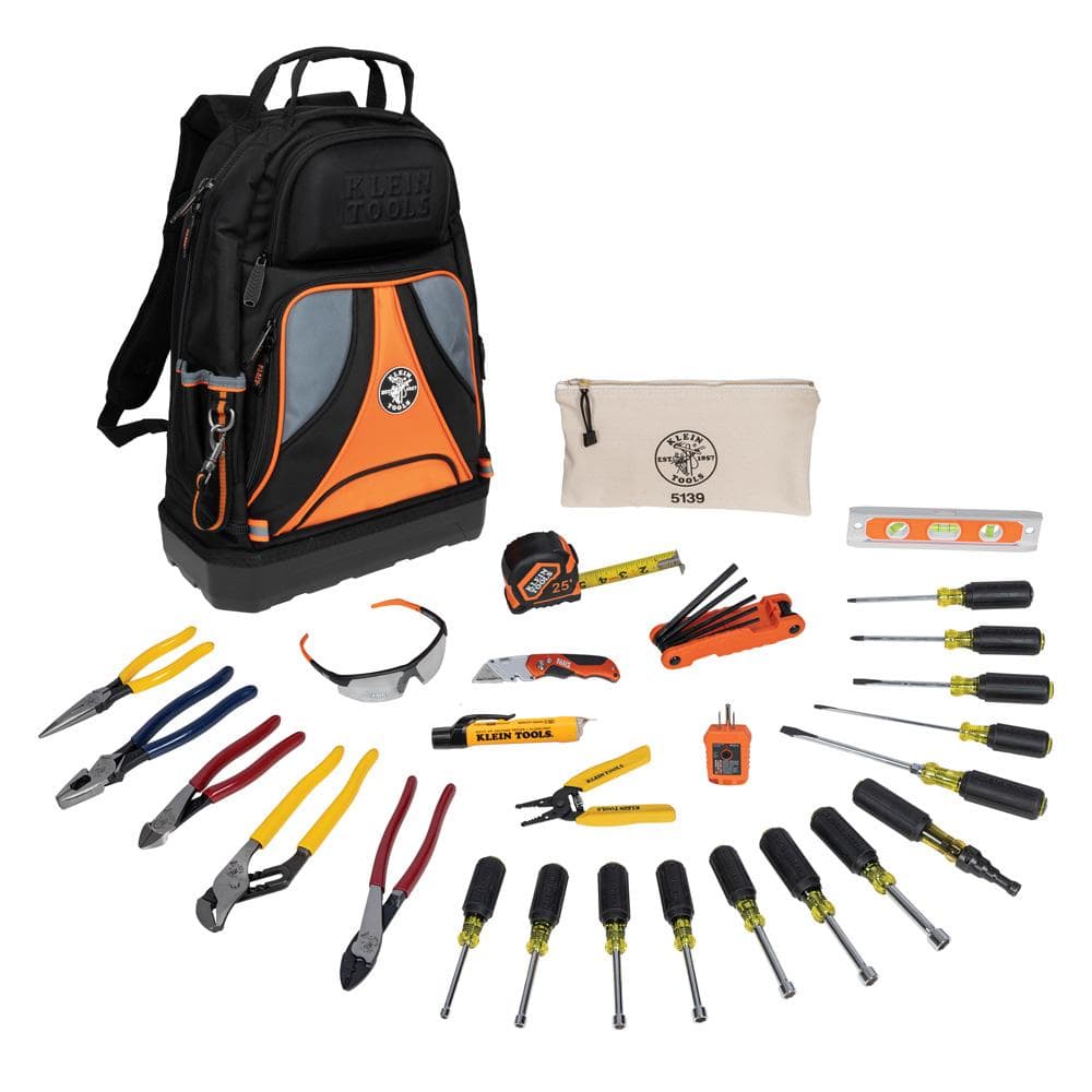 UPC 092644800283 product image for 28 Piece Hand Tool Set with Tradesman Pro Tool Backpack (80028) | upcitemdb.com