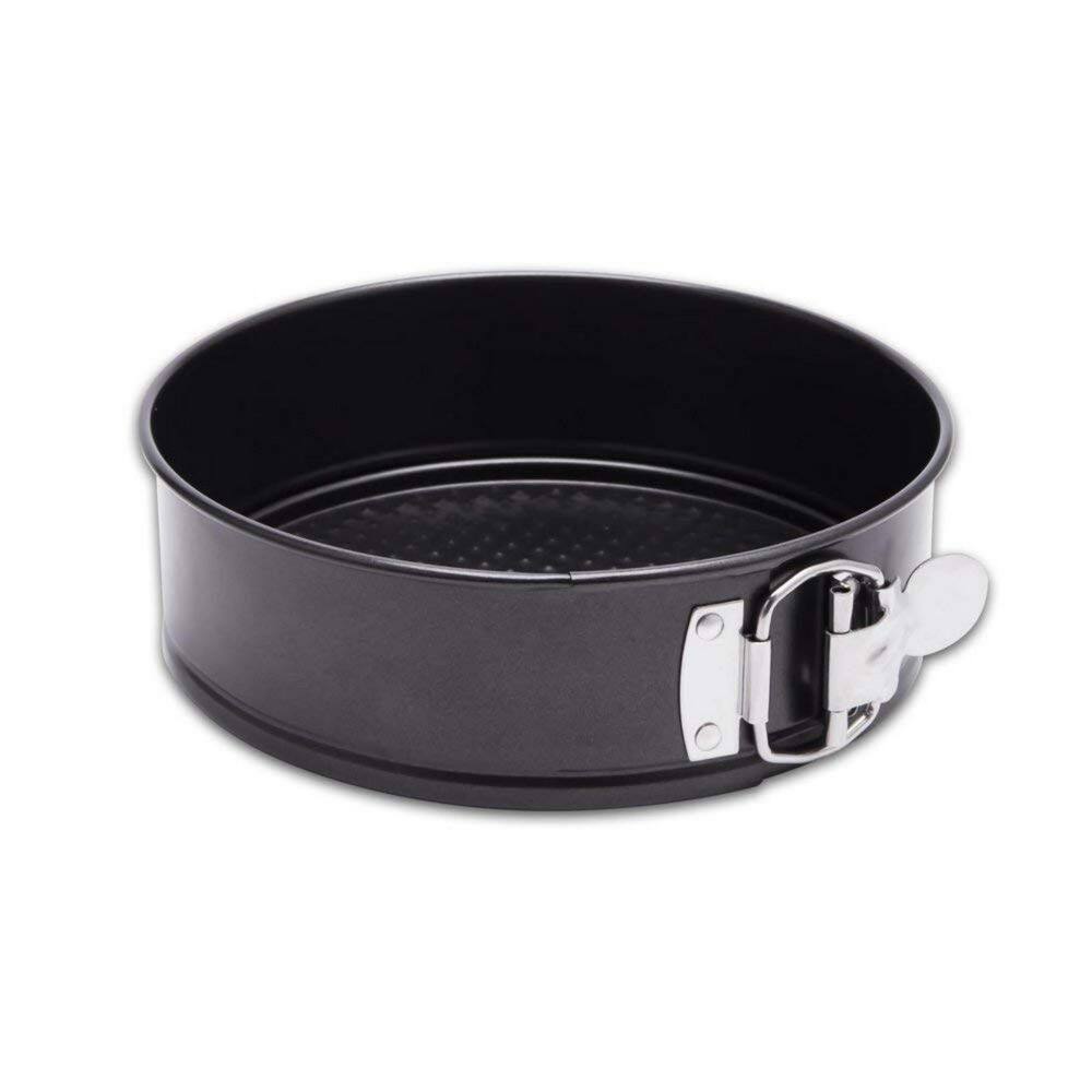 Wudkey 10 in. Round Black Non-stick Springform Pan with Removable ...