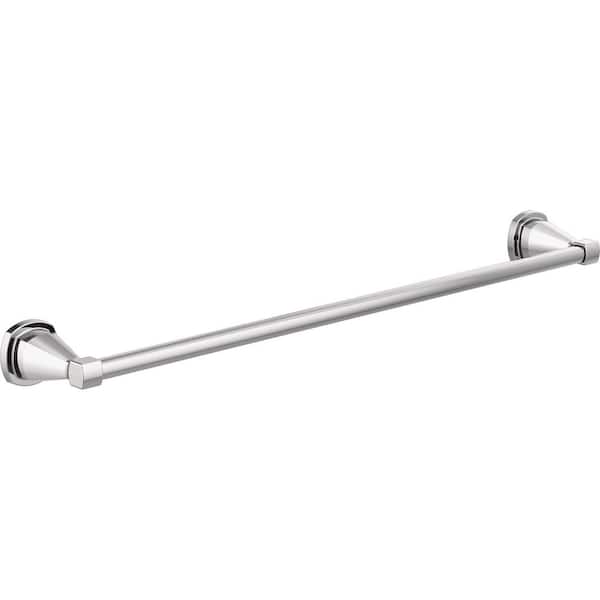 Delta Stryke 24 in. Wall Mount Towel Bar Bath Hardware Accessory in Polished Chrome