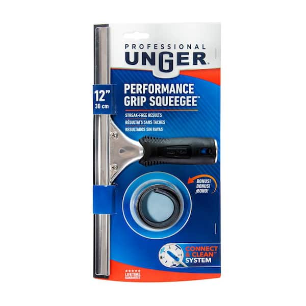Unger Unitec Lite Squeegee, 12 inch, Green