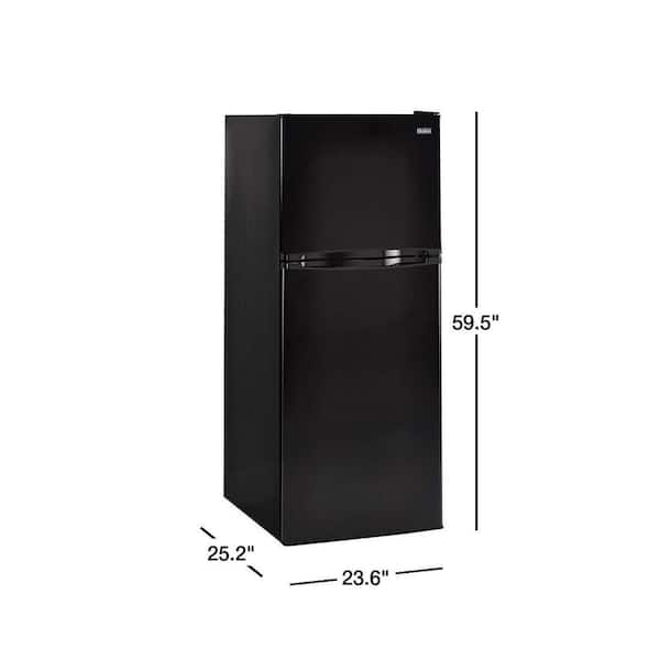 Haier 24-inch, 9.8 cu. ft. Top Freezer Refrigerator HA10TG21SB