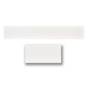 Ultra Pure White 0.5 ft. x 3 ft. Glue Up Hand Painted Foam Wood Ceiling Tile Planks (156.6 sq. ft./case)