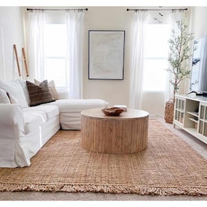 Moncton Light Brown 8 ft. x 10 ft. Area Rug