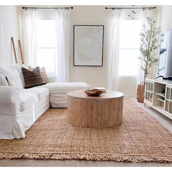 Moncton Light Brown 8 ft. x 10 ft. Area Rug