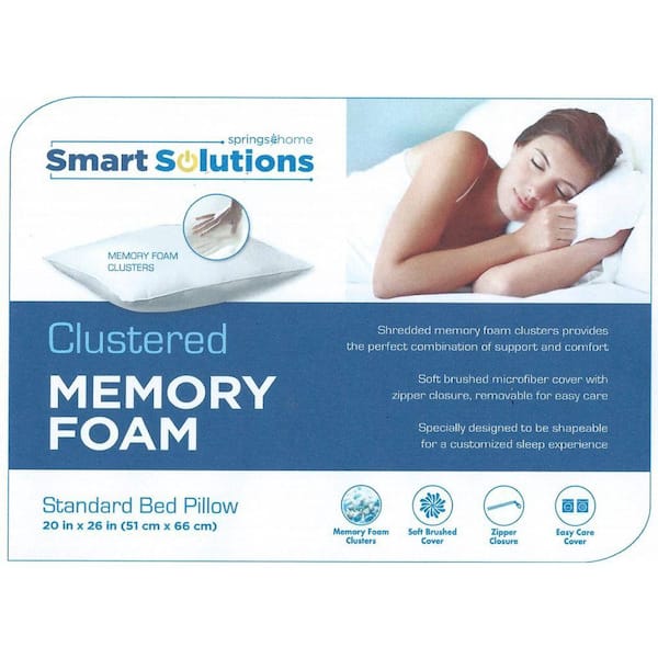 Springs Home Smart Solutions Shredded Foam Pillow