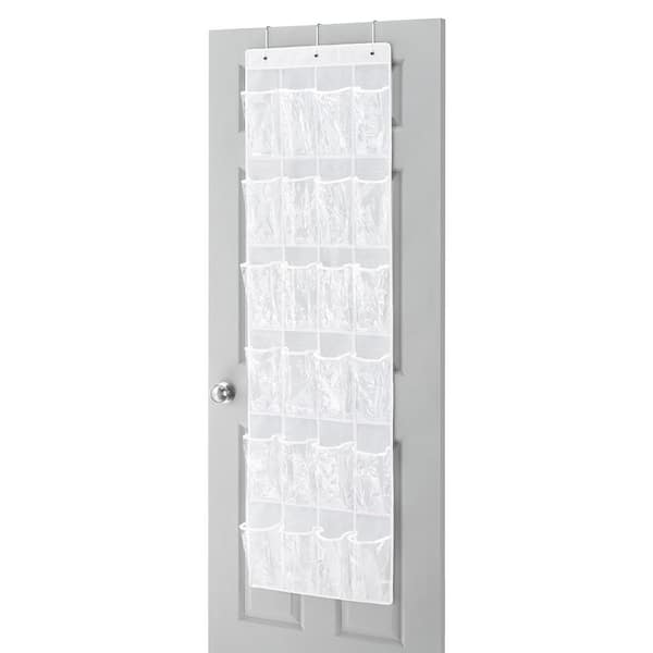 Whitmor 64 in. H 12-Pair Clear Vinyl Hanging Shoe Organizer 6044-13-CTF -  The Home Depot