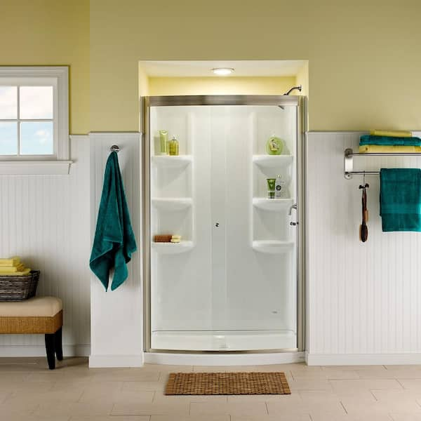 OVATION CURVE 48X72 3-PC SUBWAY SHOWER WALLS