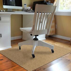 Richmond Weave 3 ft. x 4 ft. Desk Chair Mat - Khaki