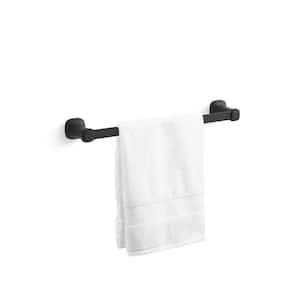 Numista 18 in. Towel Bar in Matte Black