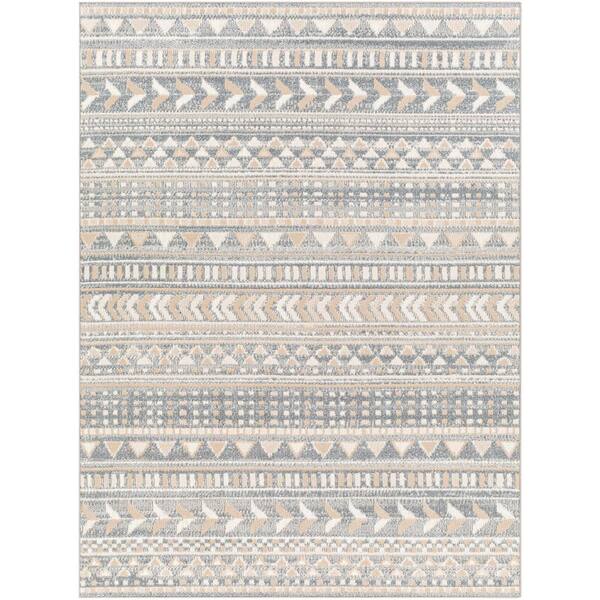 Artistic Weavers Santana Gray Tribal 4 ft. x 6 ft. Indoor Area Rug