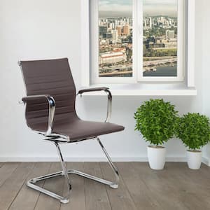 Chocolate Modern Visitor Office Chair