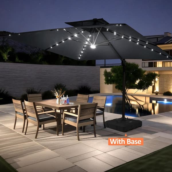 7.5 ft orange patio umbrella 7.5 ft. Powder-Coated Steel Frame Market Push-Button Tilt Patio Umbrella in  Rust Z0CVJQ1769