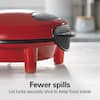 Brentwood Appliances 900 W RED 8 Nonstick Quesadilla Maker TS-120 - The  Home Depot