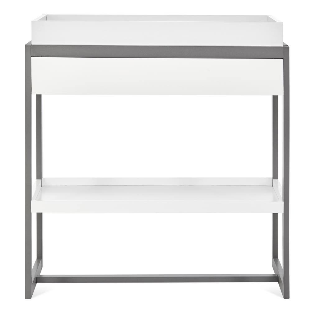 Grey And White Arlo Changing Table
