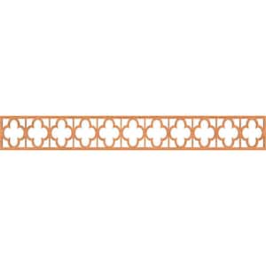 Woodall Fretwork 0.25 in. D x 46.5 in. W x 6 in. L Cherry Wood Panel Moulding