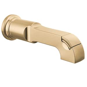 Tetra Pull-Up Diverter Tub Spout, Lumicoat Champagne Bronze