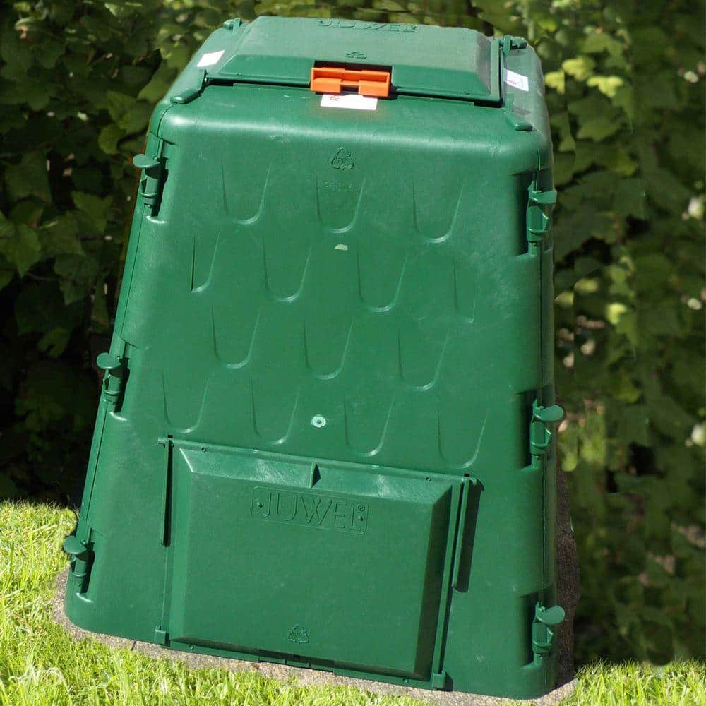 Green 77-Gallon Heavy Duty Plastic Compost Bin