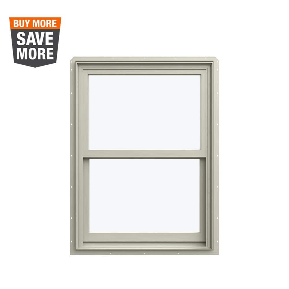 JELDWEN 35.375 in. x 72 in. W5500 Double Hung Wood Clad Window