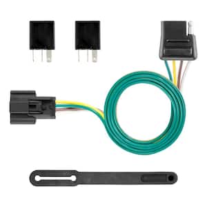 Custom Vehicle-Trailer Wiring Harness, 4-Flat, Select Buick Envision, OEM Tow Package Required, Quick T-Connector