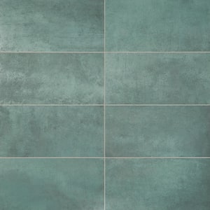 Forge Emerald 24 in. x 12 in. Matte Porcelain Floor and Wall Tile (7 Pieces, 13.56 sq. ft./Case)