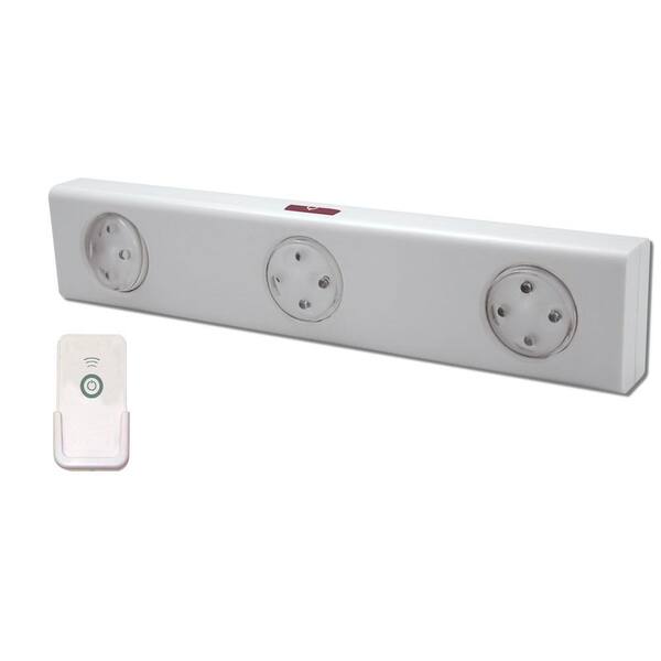 Rite Lite LED White Wireless under Cabinet Light with Remote Control