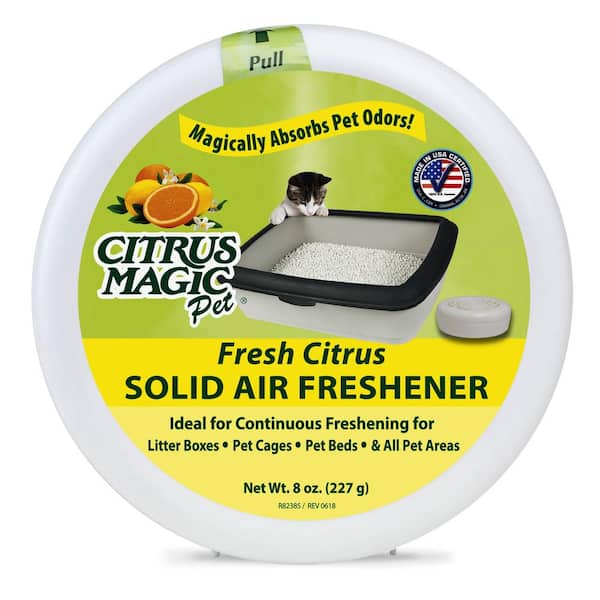 Citrus Magic 8 oz. Fresh Citrus Pet Odor Absorbing Solid Air Freshener (3-Pack)