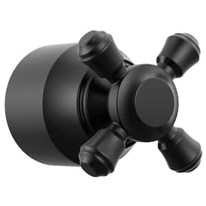 Delta (1-Pack) Cassidy Tub and Shower Faucet Metal Cross Handle in