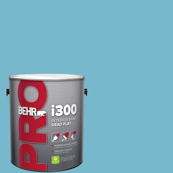 BEHR PRO 1 gal. #M480-4 Below Zero Dead Flat Interior Paint
