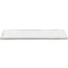 Ivy Hill Tile Moze White 3 in. x 12 in. Ceramic Single Bullnose Trim ...