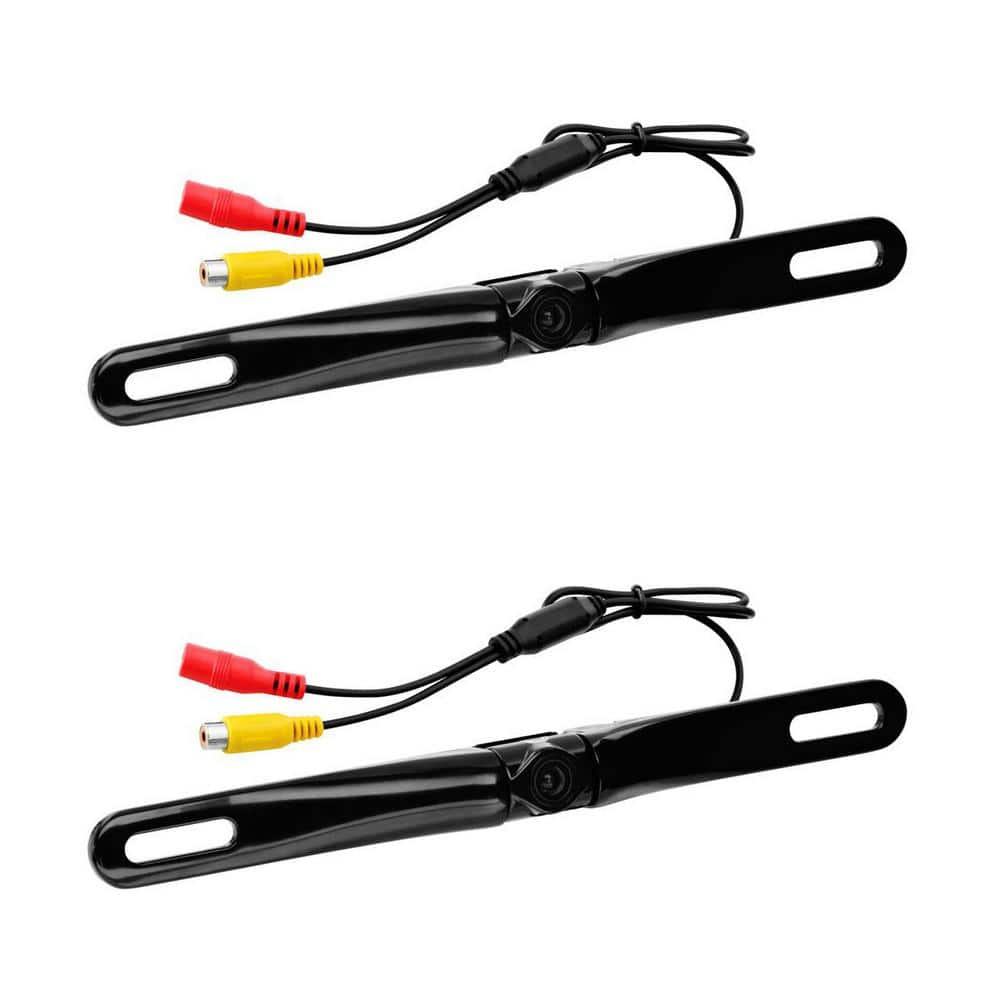 License Plate Mount Car Rearview Backup Camera (2 Pack) 2 x LPCB36 ...