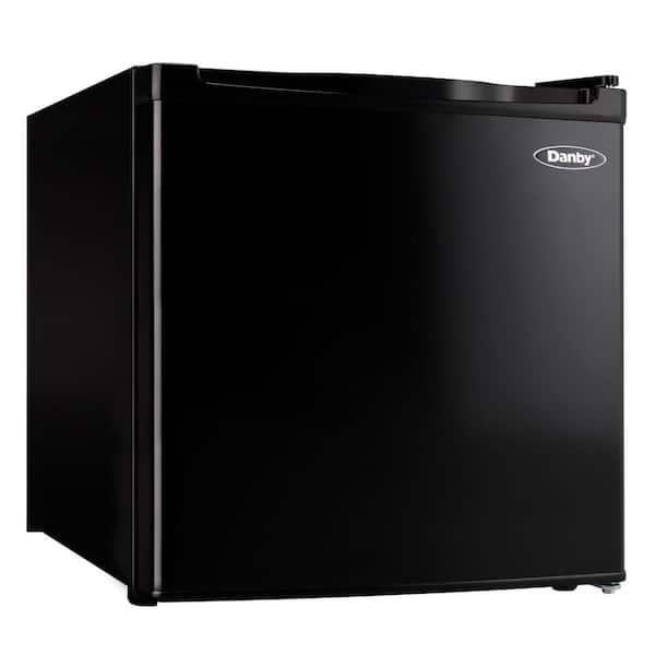 DANBY, Black, 1.6 cu ft Total Capacity, Mini Refrigerator with