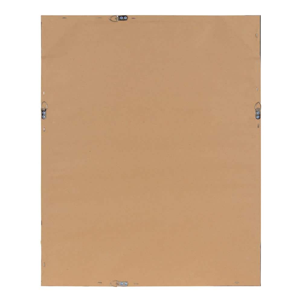 Gold Framed Magnetic Dry Erase Board 31" x 26"