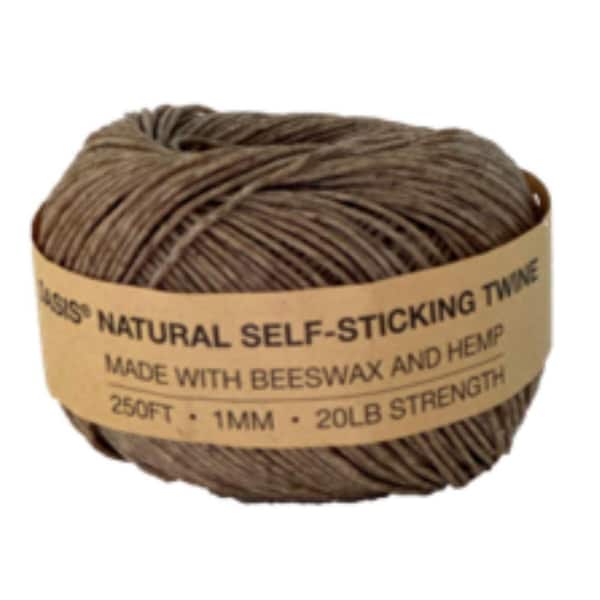 Natural Self-Sticking Twine, Natural, 250 ft./Roll