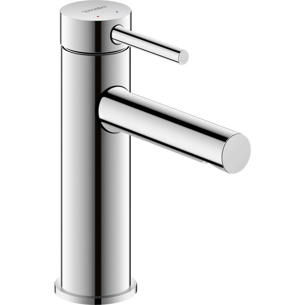 Polished Chrome Single Handle Bathroom Sink Faucet