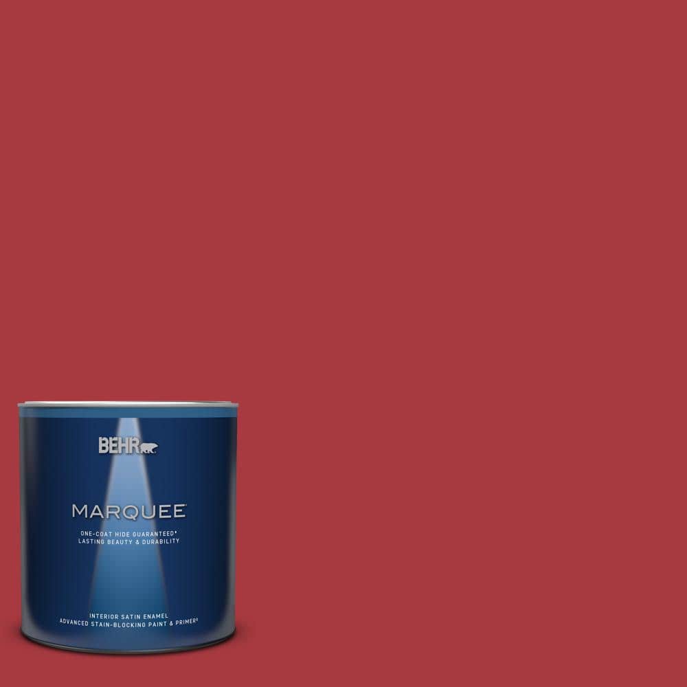 1 qt. #BXC-03 Scarlet Satin Enamel Interior Paint & Primer