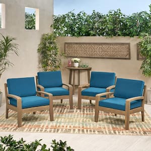 teal outdoor lounge chairs