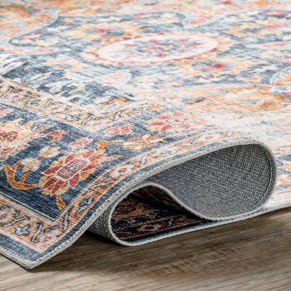 Bellini Rugs Machine Washable Rug with Non Slip Backing, Living Room Rug,  Kitchen Area Rug, Pet Friendly Area Rugs, Throw Rugs for Entryway, Home