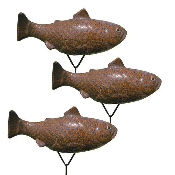 Smart Garden Ceramic Koi Accents (3-Set)