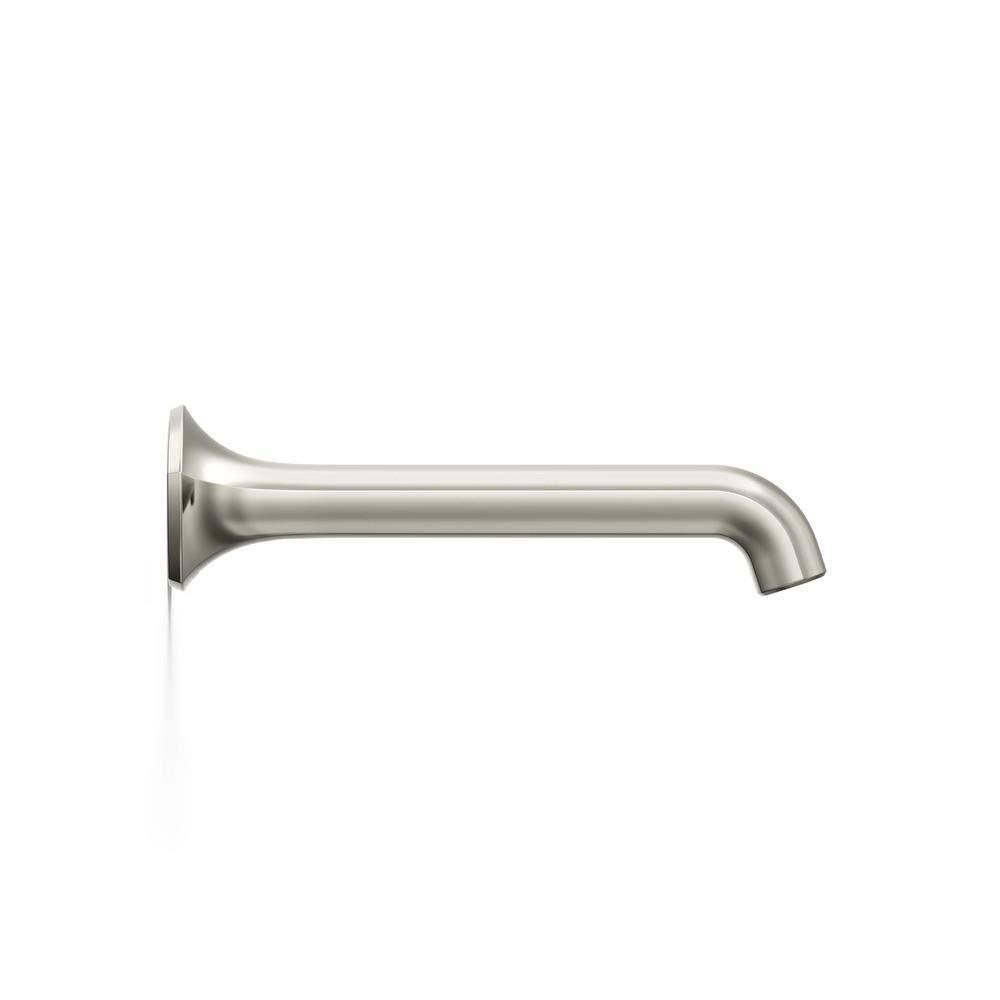 Occasion 1960s Glam Wall-Mount Bathroom Faucet, Vibrant Polished Nickel