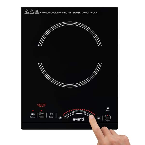 Avanti 1800W 11.75 in. W Portable Induction Cook-Top with 1