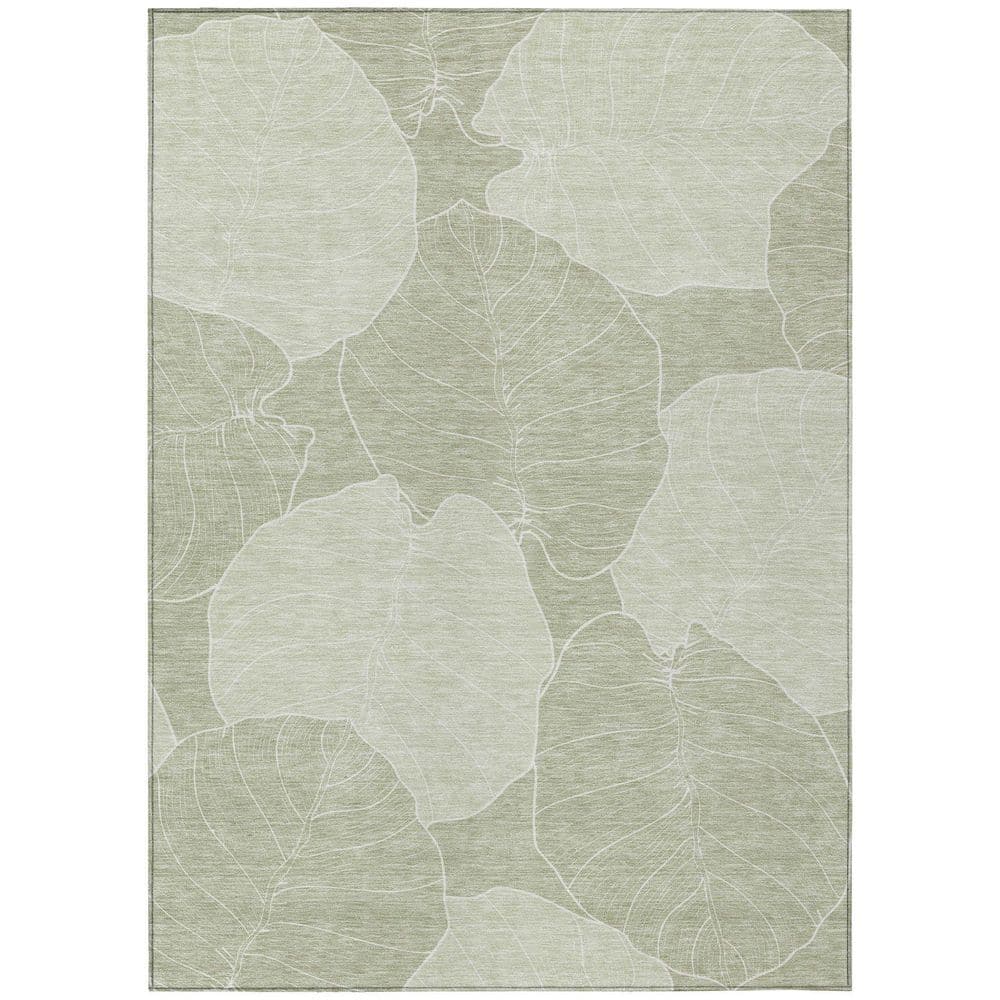 Chantille Machine Washable Indoor/Outdoor Abstract ACN2506 Celery 9 ft. x 12 ft. Area Rug price history on PriceWatchPro