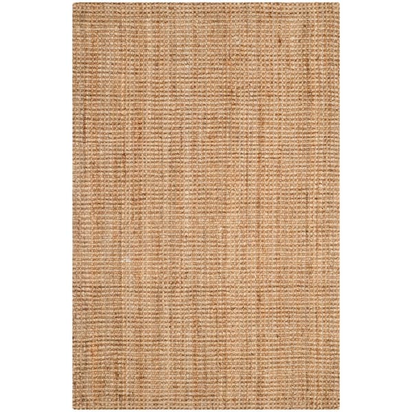 Natural Fiber Natural 2 ft. x 3 ft. Woven Border Area Rug