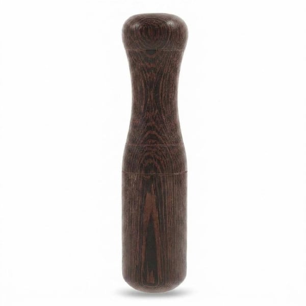 Handmade Wood Finish Food Masher Pestle Kitchen Utensil for Efficient Grinding and Mixing of Spices and Herbs