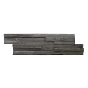 1-3/8 in. x 7 in. x 26-1/2 in. Grey Reclaimed Wood Plank (8-Panels) (10.4 sq. ft./Case)