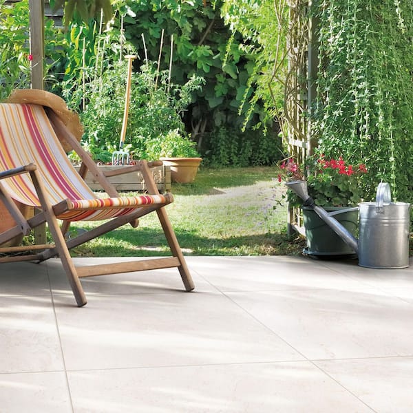 Bluestone Natural Cleft 24 in. x 24 in. x 0.75 in. Stone Look Porcelain  Paver