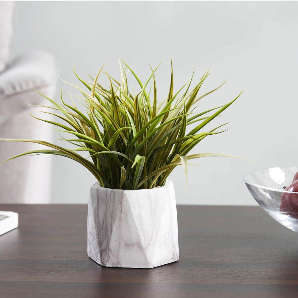 Artificial 11 in. Lush Grass Foliage