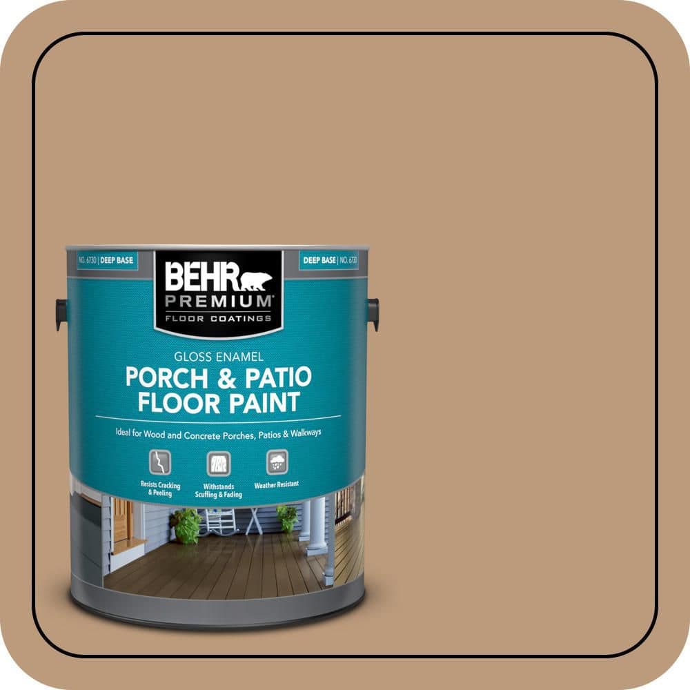 1 gal. #MQ2-03 Key To The City Gloss Enamel Interior/Exterior Porch and Patio Floor Paint price history on PriceWatchPro