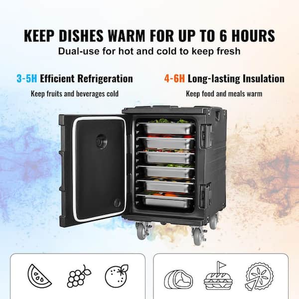 SVOPES 95 Qt. Insulated Food Pan Carrier, Hot Box for Catering